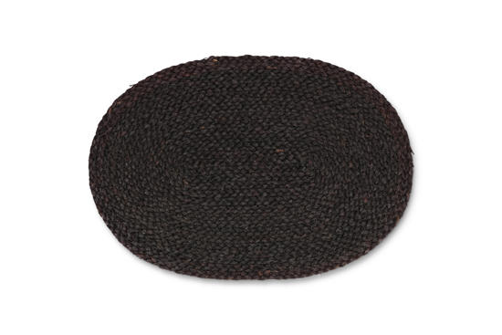 zwarte placemats