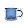 ONA theemok (270ml) dubbelwandig blauw Liv (set van 2)