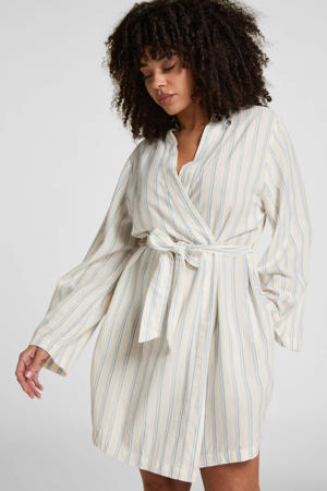 Hunkemöller WAFFLE - Badjas - white/crème