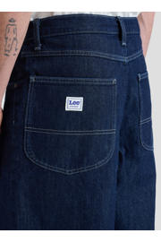 thumbnail: Lee baggy short dark blue denim