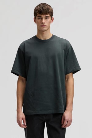 boxy T-shirt antraciet