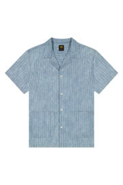 thumbnail: Lee denim regular gestreept casual overhemd blauw