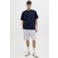 JACK & JONES PANTS STUDIO JPSTGORDON BRADLEY regular sweatshort lichtgrijs