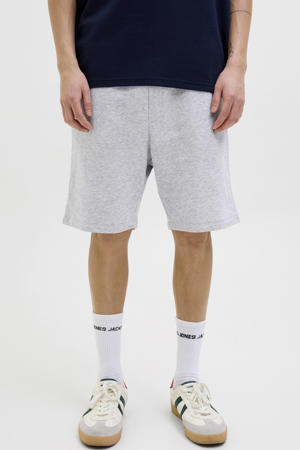 JPSTGORDON BRADLEY regular sweatshort lichtgrijs