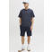 JACK & JONES PANTS STUDIO JPSTGORDON BRADLEY regular sweatshort donkerblauw