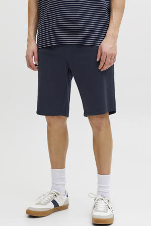 JPSTGORDON BRADLEY regular sweatshort donkerblauw