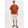 JACK & JONES PANTS STUDIO regular fit sweatshort - beige