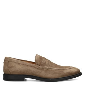 Luc suède loafers taupe