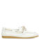 Poelman Callie leren bootschoenen ecru