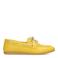 Poelman Callie leren bootschoenen - geel