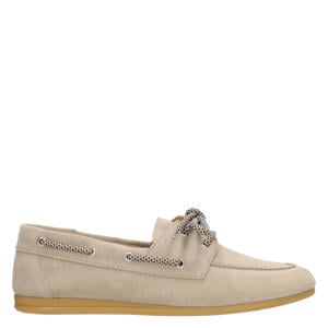 Callie suède bootschoenen zand