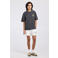America Today regular waist sweatshort ecru