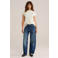 WE Fashion T-shirt met backprint ecru