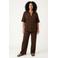 Tramontana viscose blouse - bruin