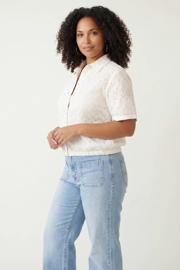 thumbnail: Tramontana broderie blouse - ecru