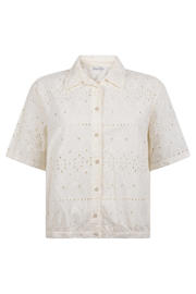 thumbnail: Tramontana broderie blouse - ecru