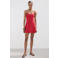 Mango zomerjurk rood
