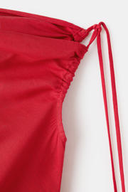 thumbnail: Mango midi jurk rood