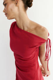 thumbnail: Mango midi jurk rood