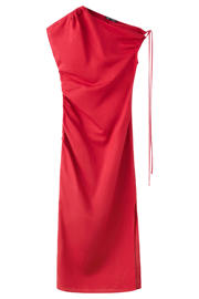 thumbnail: Mango midi jurk rood