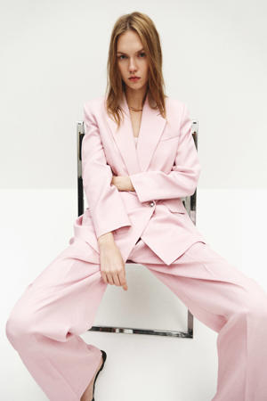 oversized blazer lila