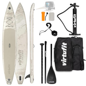 Virtufit Supboard Racer 381 - Sand Beige - Inclusief accessoires en draagtas
