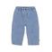 BESS katoenen regular fit babybroek - blue denim