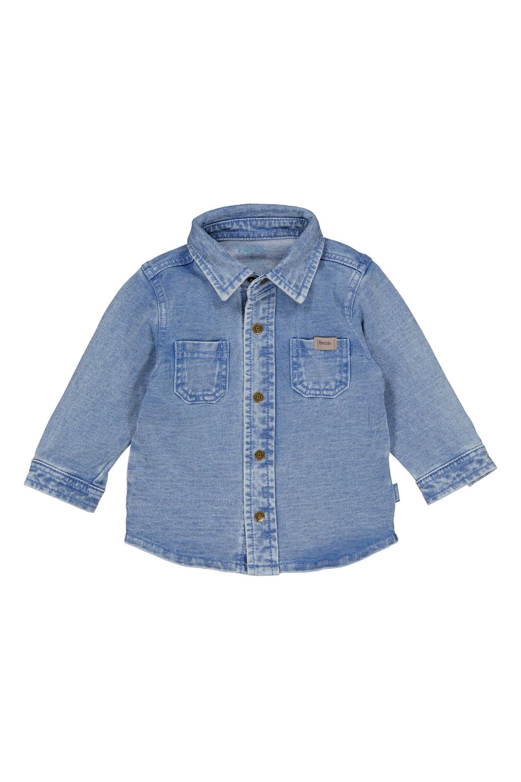 BESS overhemd - light blue denim