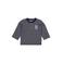 BESS gestreepte longsleeve - zwart/grijs