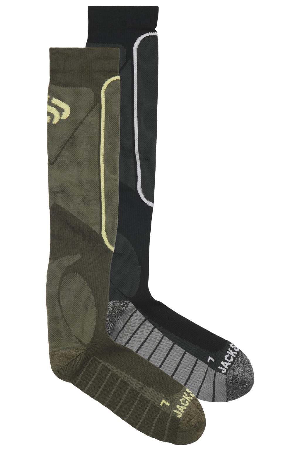 JACK & JONES SKI skisokken - donkergroen