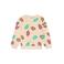 Daily7 rechtvallende sweater - beige