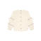 Daily7 rechtvallende blouse met ruches - ecru