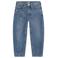 Daily7 barrel gebloemde jeans - mediumblauw