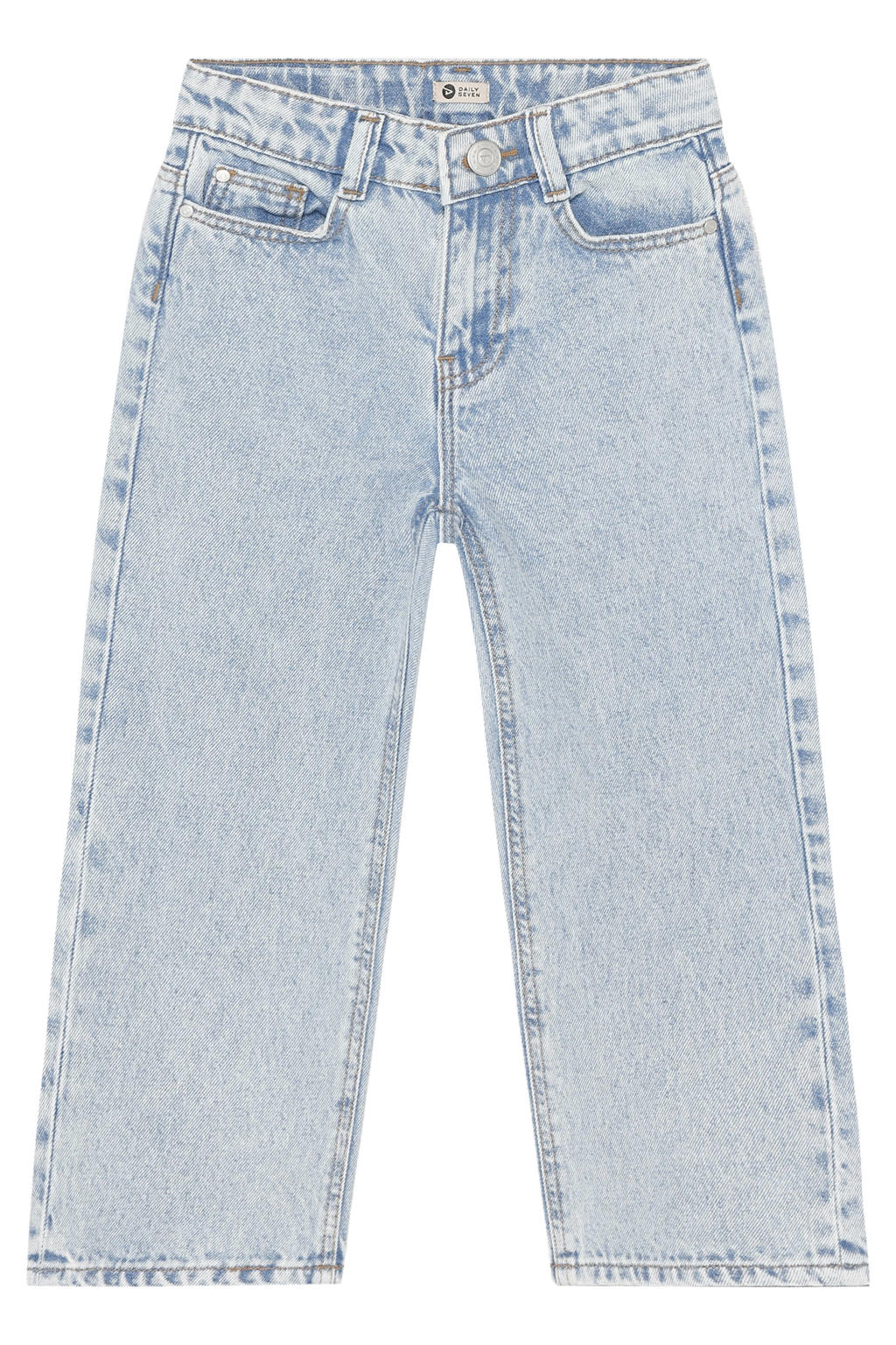 Daily7 loose fit jeans - lichtblauw