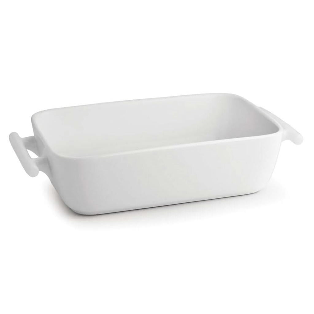 BonBistro Ovenschalen Yong Squito - Wit - 39 x 24 x 6 cm / 3.5 Liter - 2 stuks