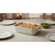 thumbnail: BonBistro Ovenschaal Yong Squito - Wit - 33 x 24 x 6 cm / 3.5 liter