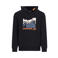 TYGO & vito hoodie met print - zwart