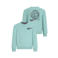 TYGO & vito sweater met backprint - blauw