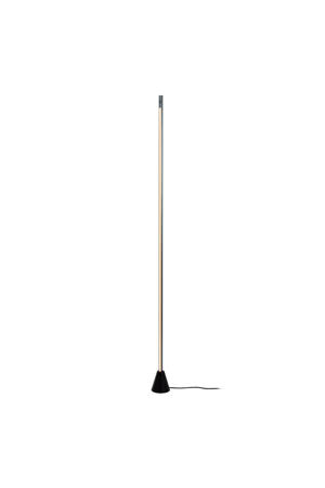 EQUINOX - Vloerlamp - LED Dimb. - CCT - 1x26W 2700K/4000K - Handbewegingssensor - Grijs ijzer | Vibes