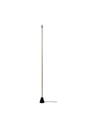 EQUINOX - Vloerlamp - LED Dimb. - CCT - 1x26W 2700K/4000K - Handbewegingssensor - Grijs ijzer | Vibes
