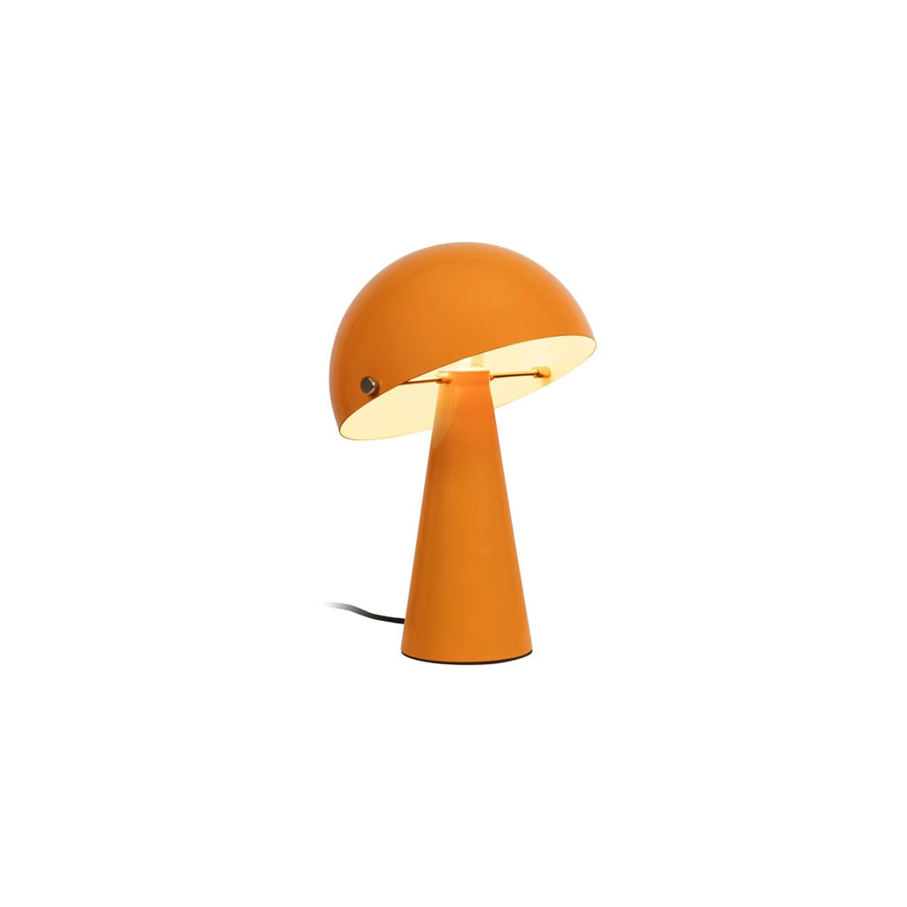 Lucide BARONE - Tafellamp - Ø 23 cm - 1xE27 - Oranje | Vibes