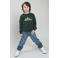 TYGO & vito jersey longsleeve met print - donkergroen