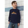 TYGO & vito jersey longsleeve met print - donkerblauw