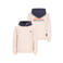 TYGO & vito sweater met backprint - beige