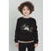 TYGO & vito sweater met print - zwart
