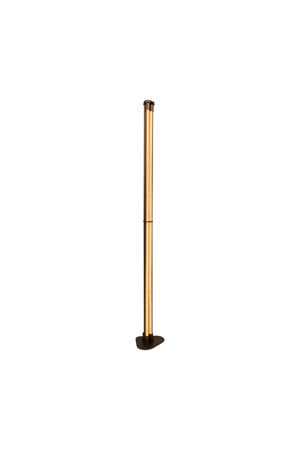 JANDERIN - Vloerlamp - LED Dimb. - CCT - 2x17W 2200K/3300K - Handbewegingssensor - Champagne kleur | Vibes