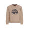 TYGO & vito sweater met print - beige