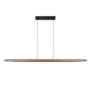 LANGHOLT - Hanglamp - LED Dimb. - CCT - 1x28W 2200K/4000K - Lichte houtlook | Vibes