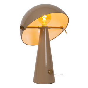BARONE - Tafellamp - Ø 38 cm - 1xE27 - Taupe | Vibes