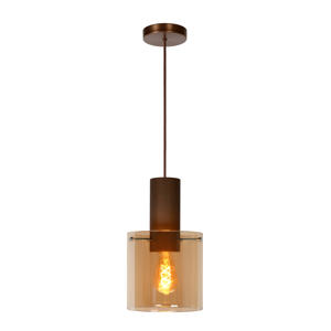 TOLEDO - Hanglamp - Ø 20 cm - 1xE27 - Amber